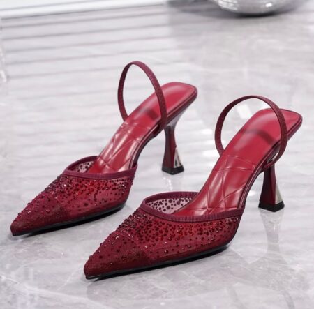 Escarpins 👠 Nouveaux talons Élégantes à la Française pour Femmes, Exquises et Uniques