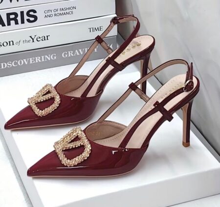 Escarpins 👠 Nouveaux talons Élégantes à la Française pour Femmes, Exquises et Uniques