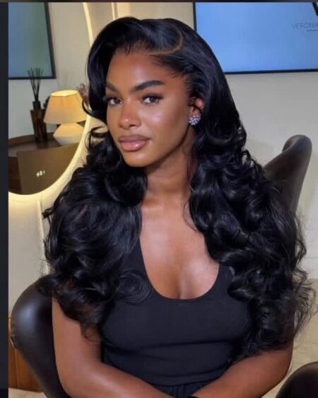 Perruque frontale Baba Curl longueur 26 et 100% vietnamien 🇻🇳